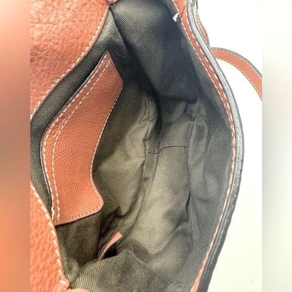 Auth Chloe Mini Marcie Pink Leather Crossbody Saddle Bag Preloved Purse - Picture 12 of 14